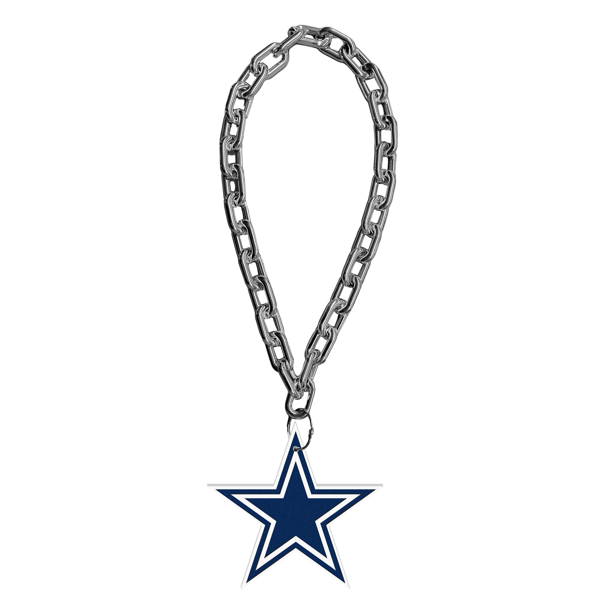 Littlearth NFL Pet Fan Chain - Officially Licensed Dog Collar for Football Fans - Perfect for Game Day, Tailgating & Showing Team Spirit