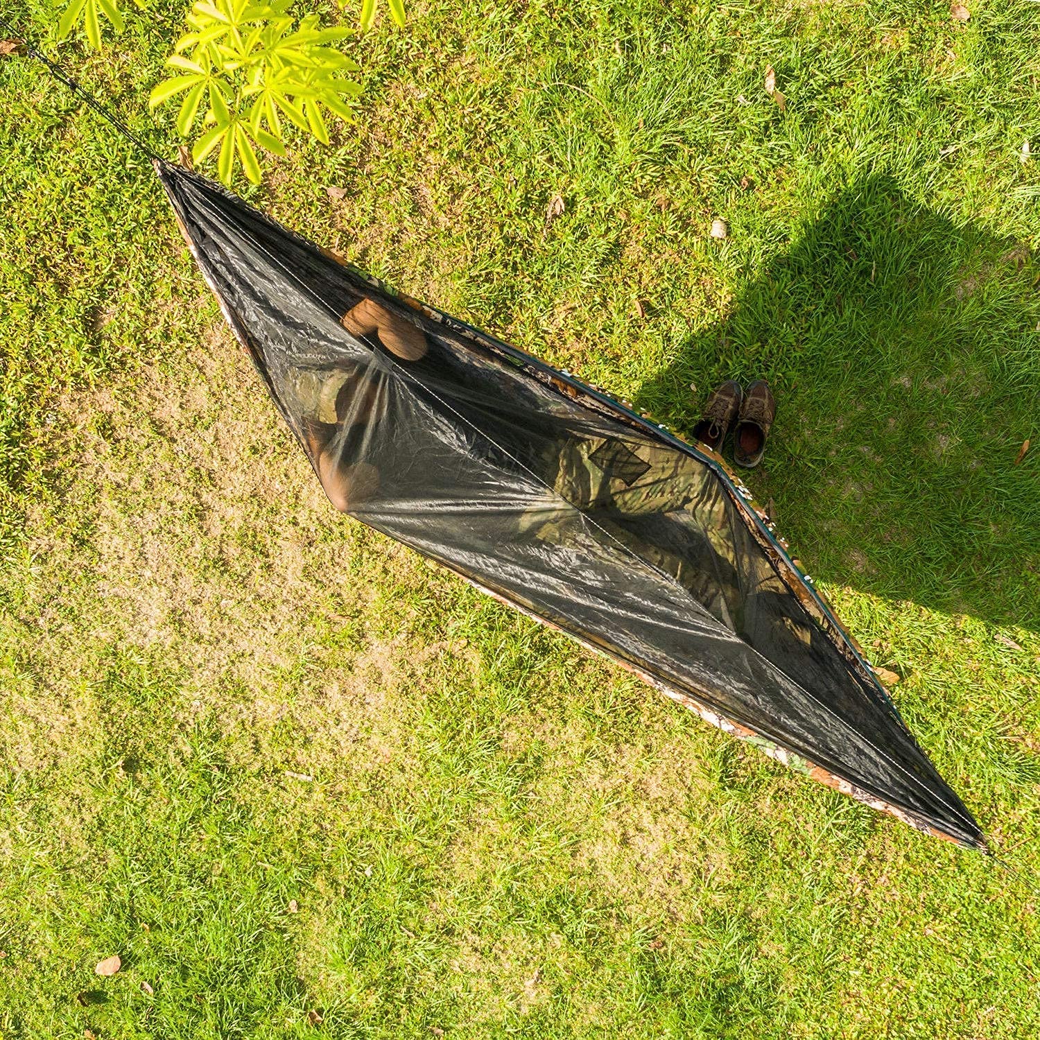 OneTigris KOMPOUND Camping Hammock with Hideout Underquilt - Lightweight Portable Hammock for Backpacking, Hiking & Outdoor Adventures