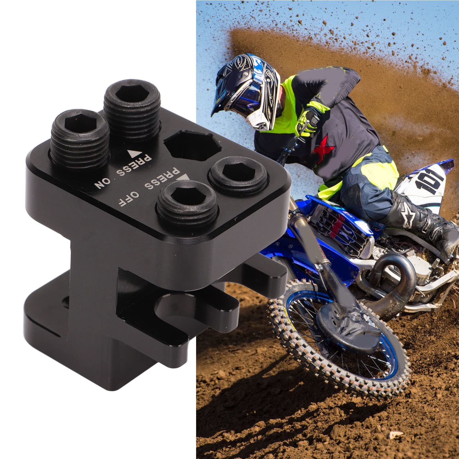 Motorcycle Chain Press Tool for 520 525 530 Chains - ATV & Dirt Bike Maintenance