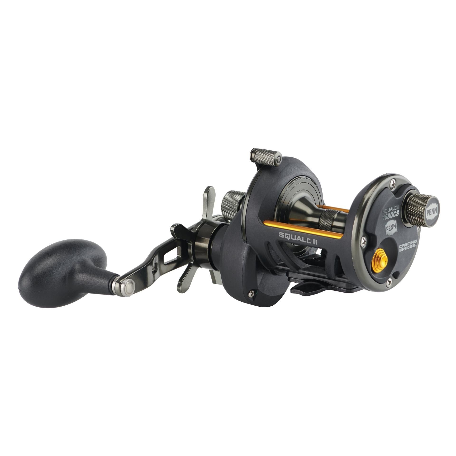 Squall® II Star Drag Casting Special Conventional Reel - Saltwater Fishing Reel for Offshore & Inshore Angling - Perfect for Deep Sea, Pier, and Boat Fishing
