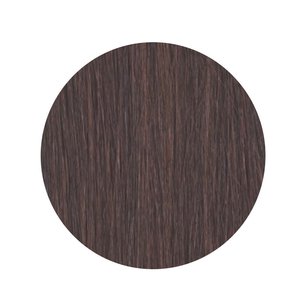 Premium 7-Piece Human Hair Clip-In Extensions in Chocolate Brown (20 Inch) - Perfect for Volume, Length & Styling for Parties & Daily Wear