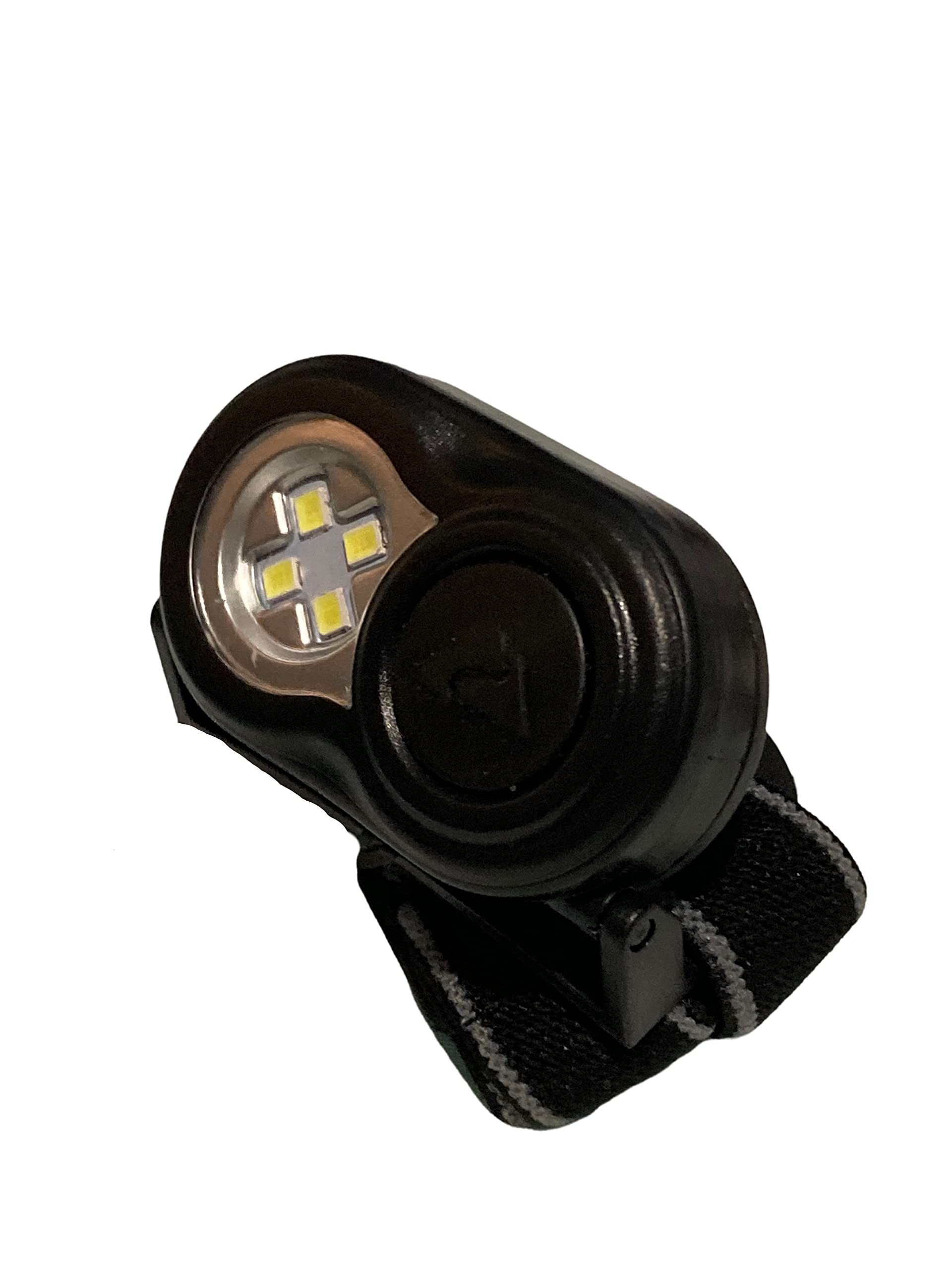 Ozark LED Mini Headlamp - 4 Bright LEDs, 20 Lumens, Battery Included - Perfect for Camping, Hiking, Fishing & Emergency Use