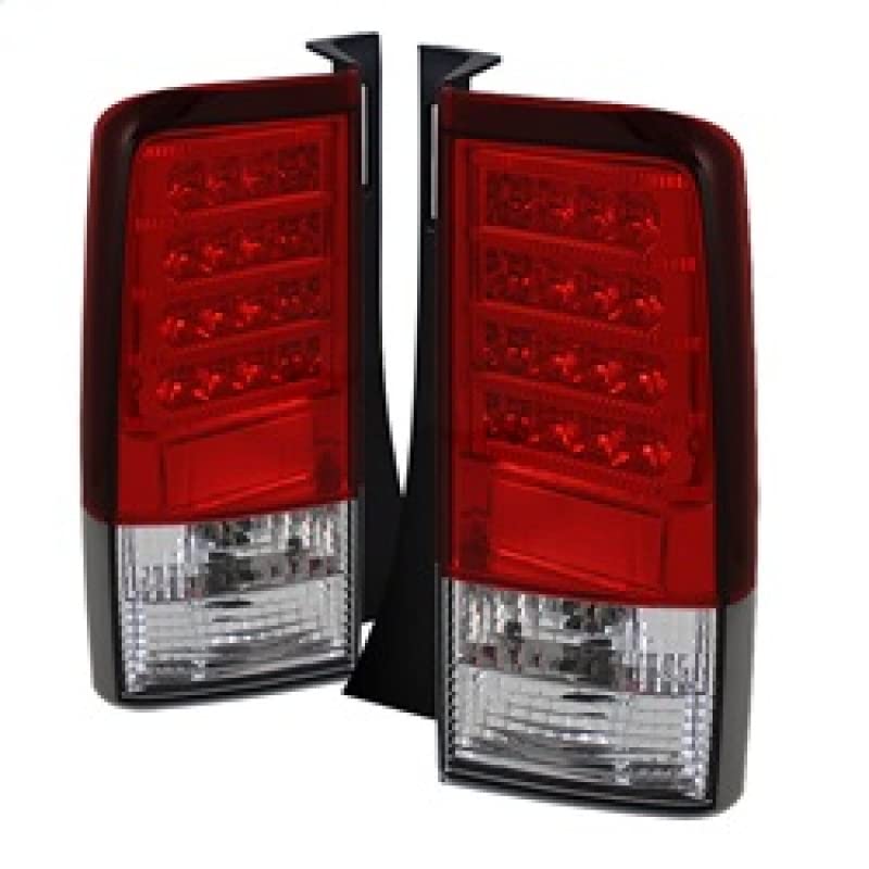 Spyder Auto 5042750 LED Tail Lights Red/Clear - High Performance Brake Lights for Cars, Trucks & SUVs - Enhanced Visibility & Safety for Night Driving & Bad Weather Conditions