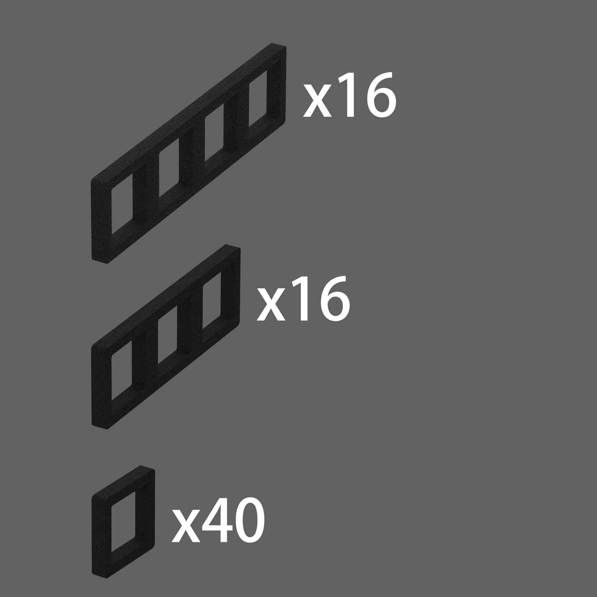 KBDfans Module Foam - Premium Sound Dampening Foam for Mechanical Keyboards | Reduce Noise & Improve Typing Experience | Perfect for Gaming, Office & Home Use
