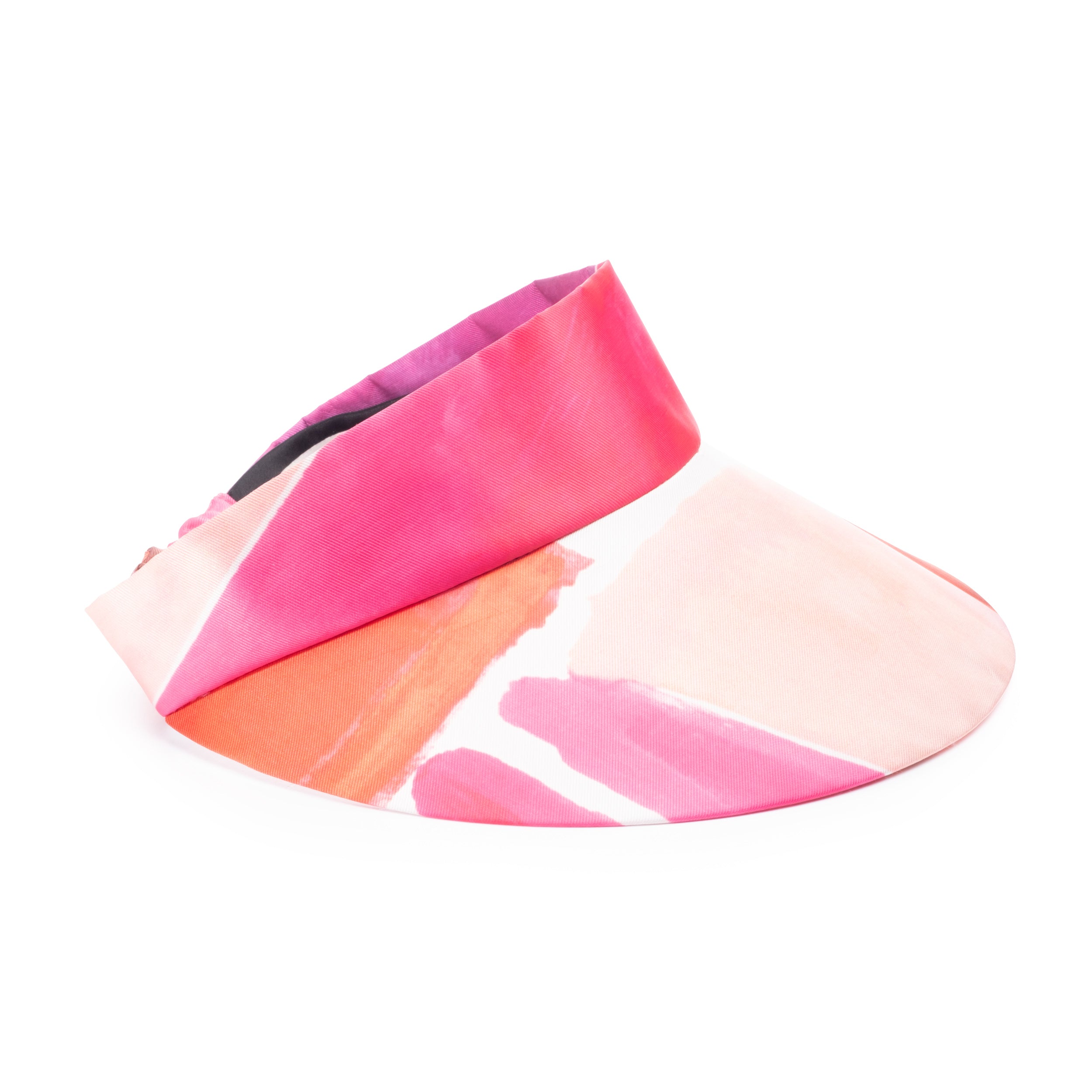 Micky Satin Packable Visor Hat for Women - Adjustable Sun Hat for Outdoor, Beach, Golf & Travel - Foldable UV Protection Visor Cap