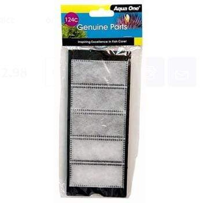 Aqua One Carbon Cartridge 1 Pack (124c) for Reflex 13 Fish Tank Filter - Replacement Water Purification Filter for Aquariums, Fish Tanks & Aquatic Pets