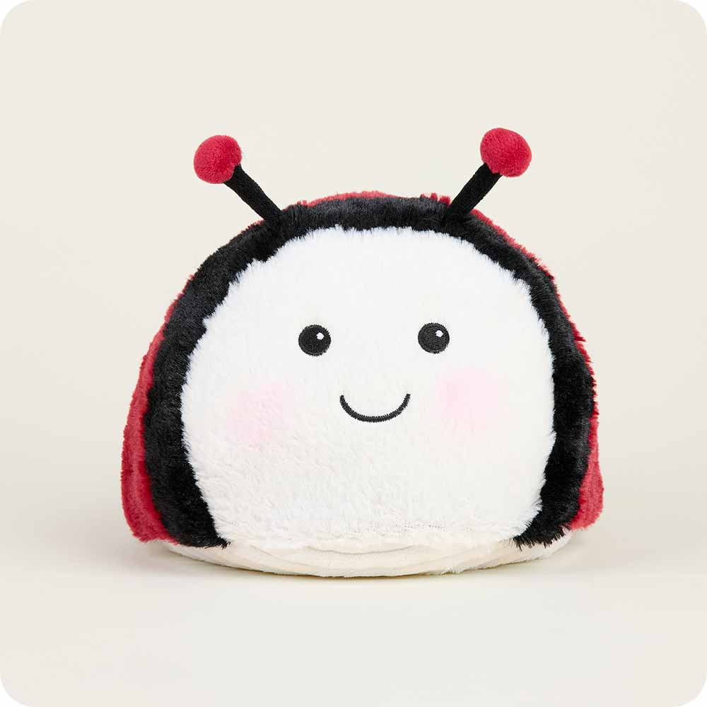 Ladybug Warmies Plush Stuffed Animal - Microwaveable Heating Pad for Kids & Adults - Perfect for Stress Relief, Anxiety, and Cold Weather Comfort - Ideal for Gifts, Bedtime, and Relaxation
