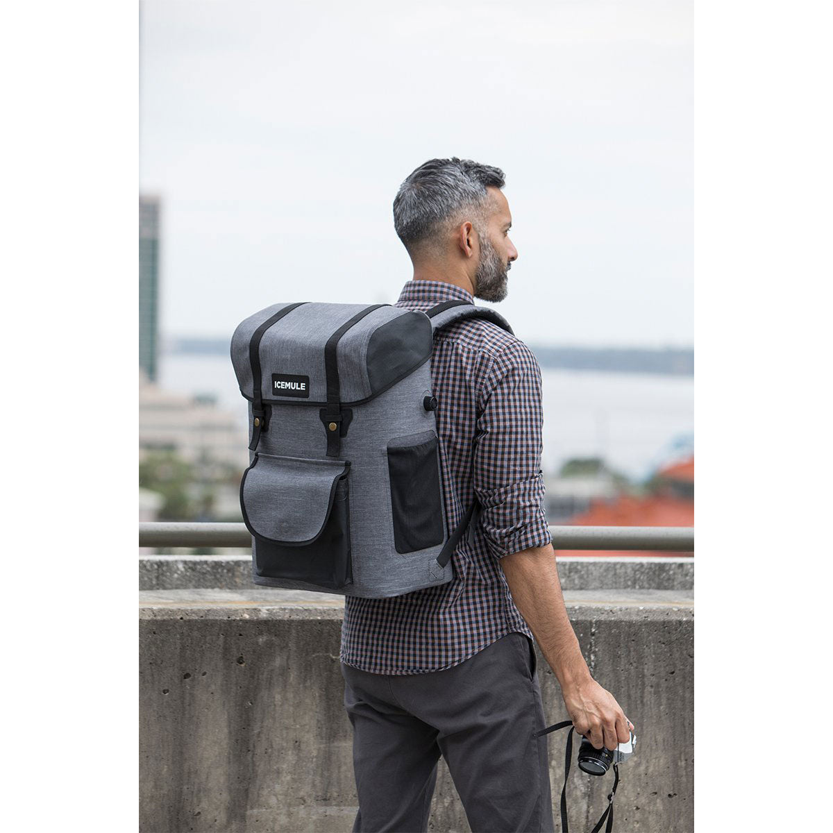 IceMule Urbano Backpack Cooler - Insulated, Leakproof & Lightweight for Hiking, Camping & Beach Outings