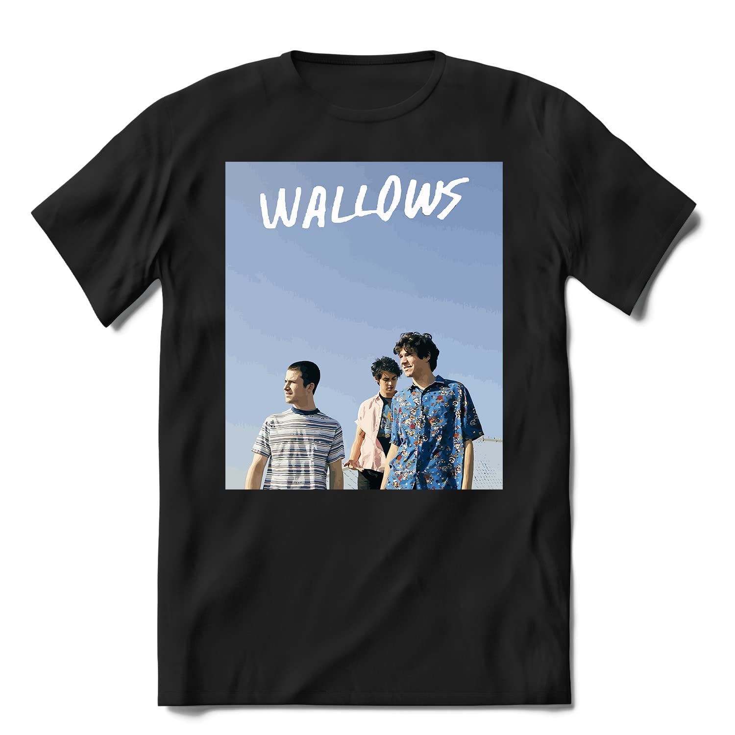 Vinfashirt Exchange Wallows Logo T-Shirt for Men, Women & Kids - Unisex Black Graphic Tee - Birthday Gift Idea - Long Sleeve, Hoodie & Crewneck Sweatshirt Options - Perfect for Casual Wear, Concerts & Street Style Fashion
