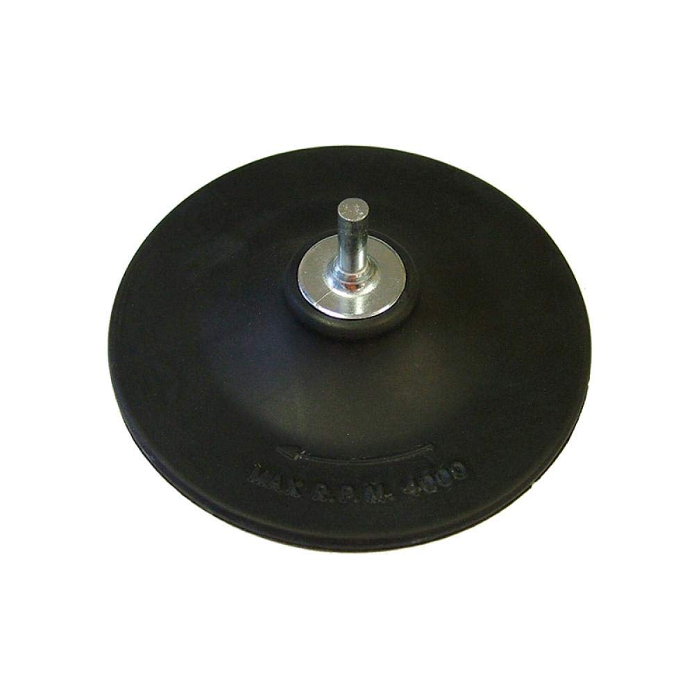 ABP125 Rubber Backing Pad for Angle Grinder - 5 Inch Sanding Disc Adapter with Hook & Loop System - Perfect for Woodworking, Metal Polishing & Surface Preparation