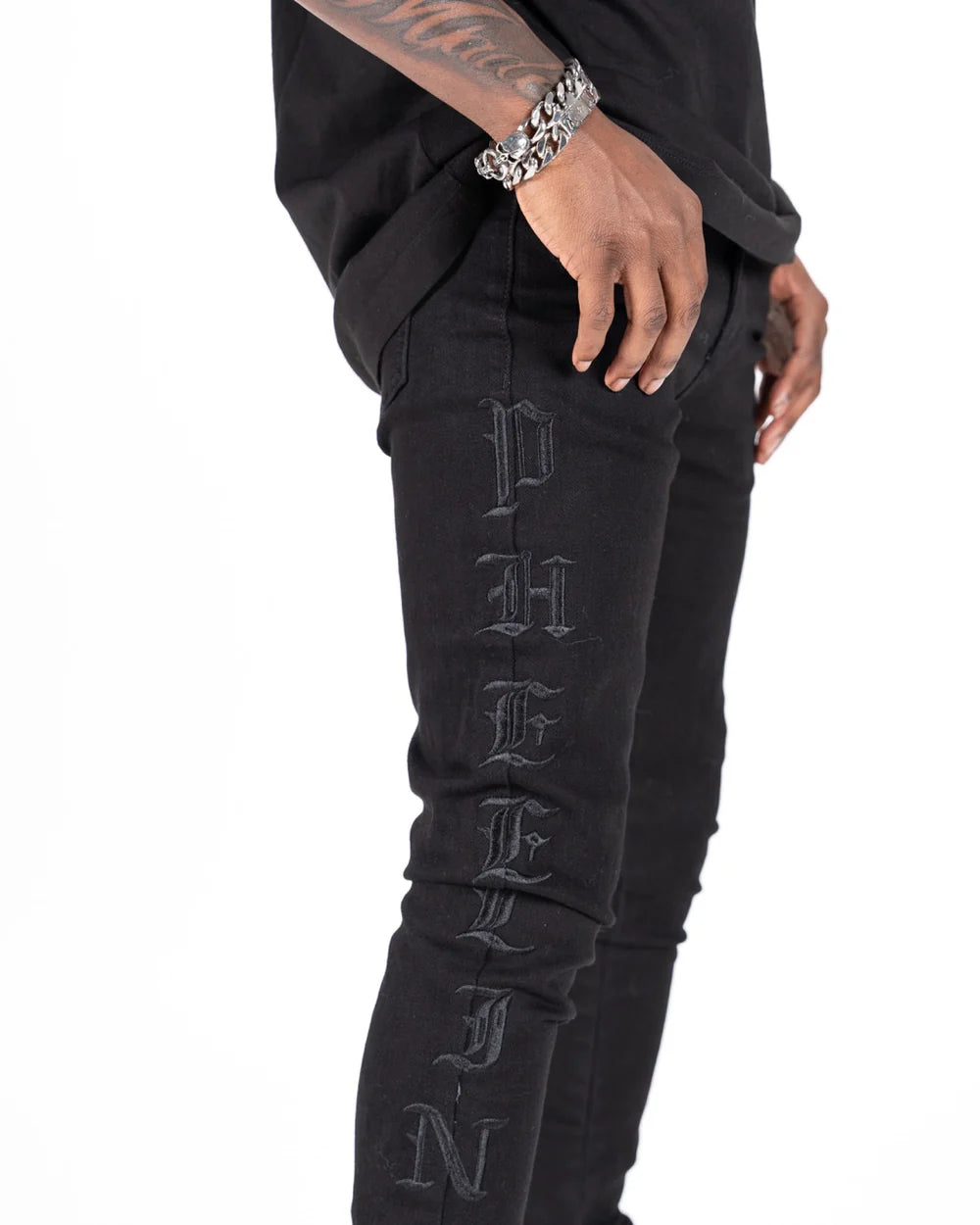 PHEELINGS Rising Above Flare Stack Denim Jeans - Stylish High Waist Bootcut Pants for Women | Perfect for Casual Outfits, Date Nights & Vintage Fashion Looks