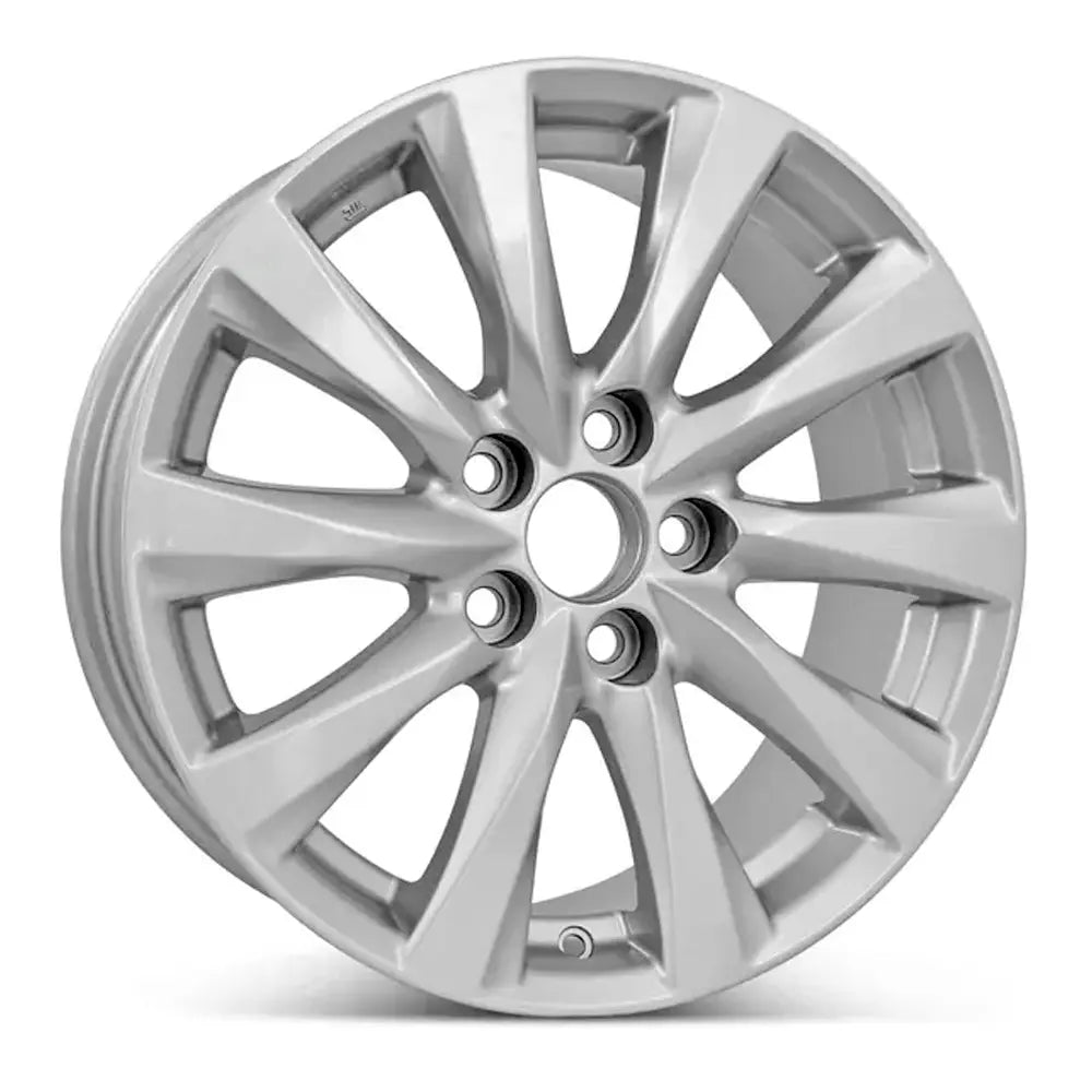 17 Inch Toyota Camry Wheel Replacement - Silver Replica Rim 75220 A 4261106E00 - Perfect for Car Upgrades & Customization