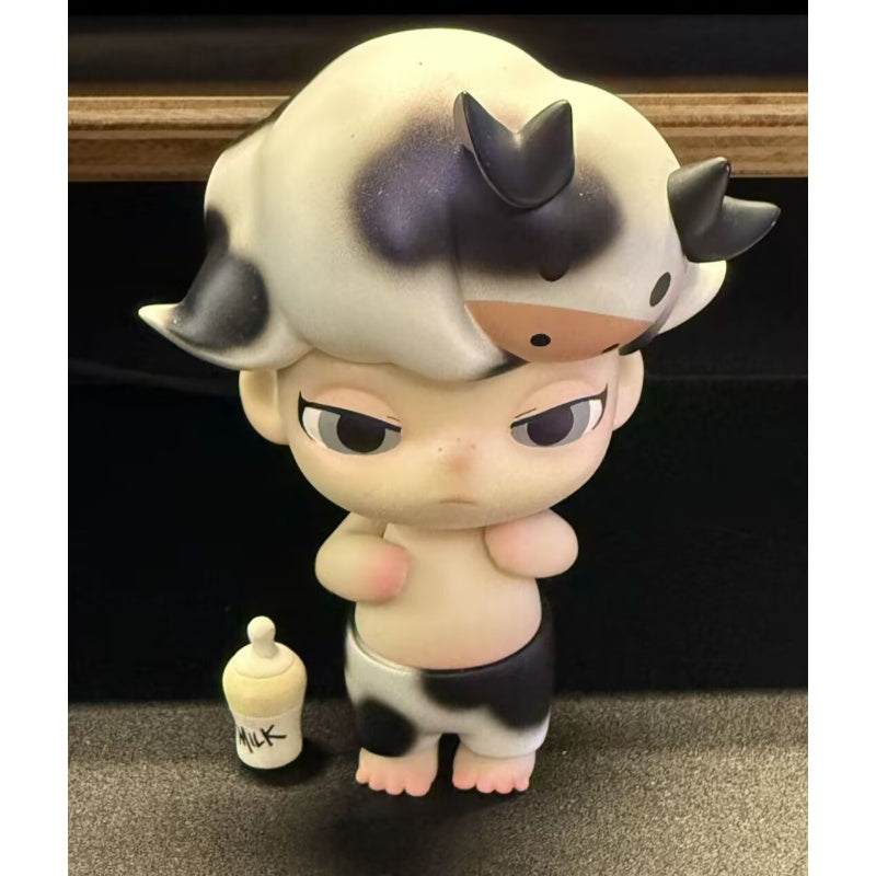 DIMOO Milk Cow Limited Edition Collectible Figure - Cute Anime Character for Display, Gift & Home Decor