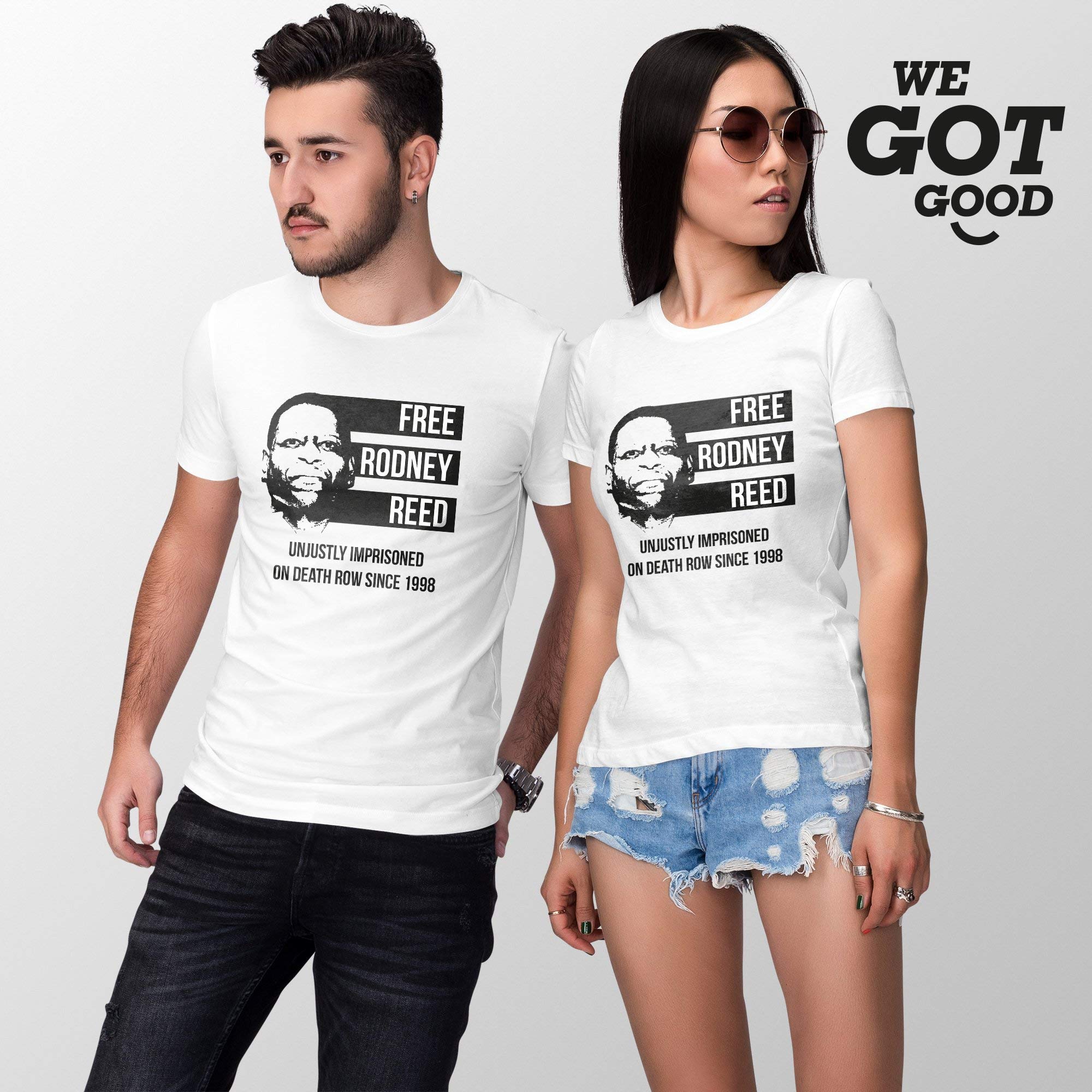 Free Rodney Reed T-Shirt - Criminal Justice Reform Tee for Activists & Protesters - Wear at Rallies, Marches & Social Justice Events