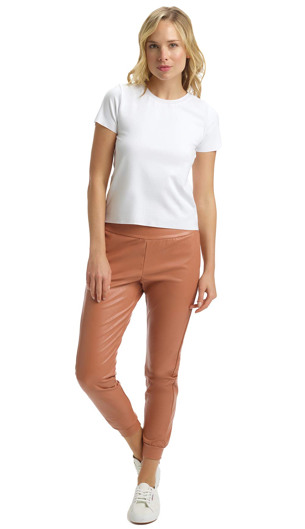 Commando Women's Straight Leg Pants - Comfortable & Stretchy High Waist Trousers for Work, Office & Casual Wear