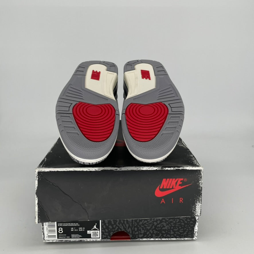 Original Air Jordan 3 White Cement Reimagined - Men's Size 8 / Women's Size 9.5 (DN3707-100) - Retro Basketball Sneakers for Streetwear & Casual Outfits