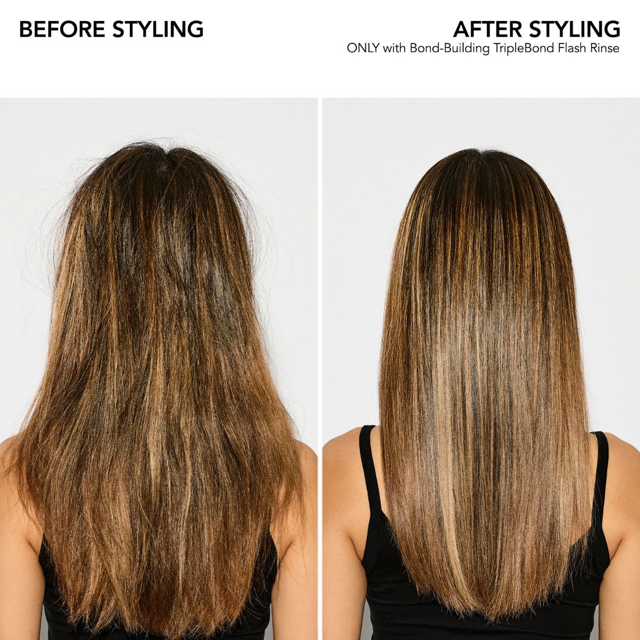Bond Building TripleBond Flash Rinse for Damaged Hair Repair - Deep Conditioning Treatment for Dry, Brittle Hair - Perfect for Post-Color, Heat Styling & Chemical Damage Recovery