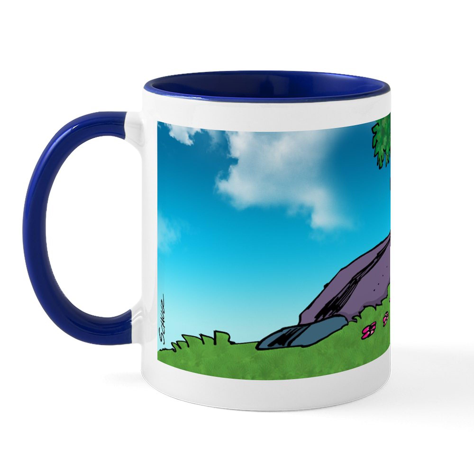 Nature Walk Ceramic Coffee Mug 11 oz (325 ml) - Perfect for Hiking, Camping & Outdoor Adventures | CafePress