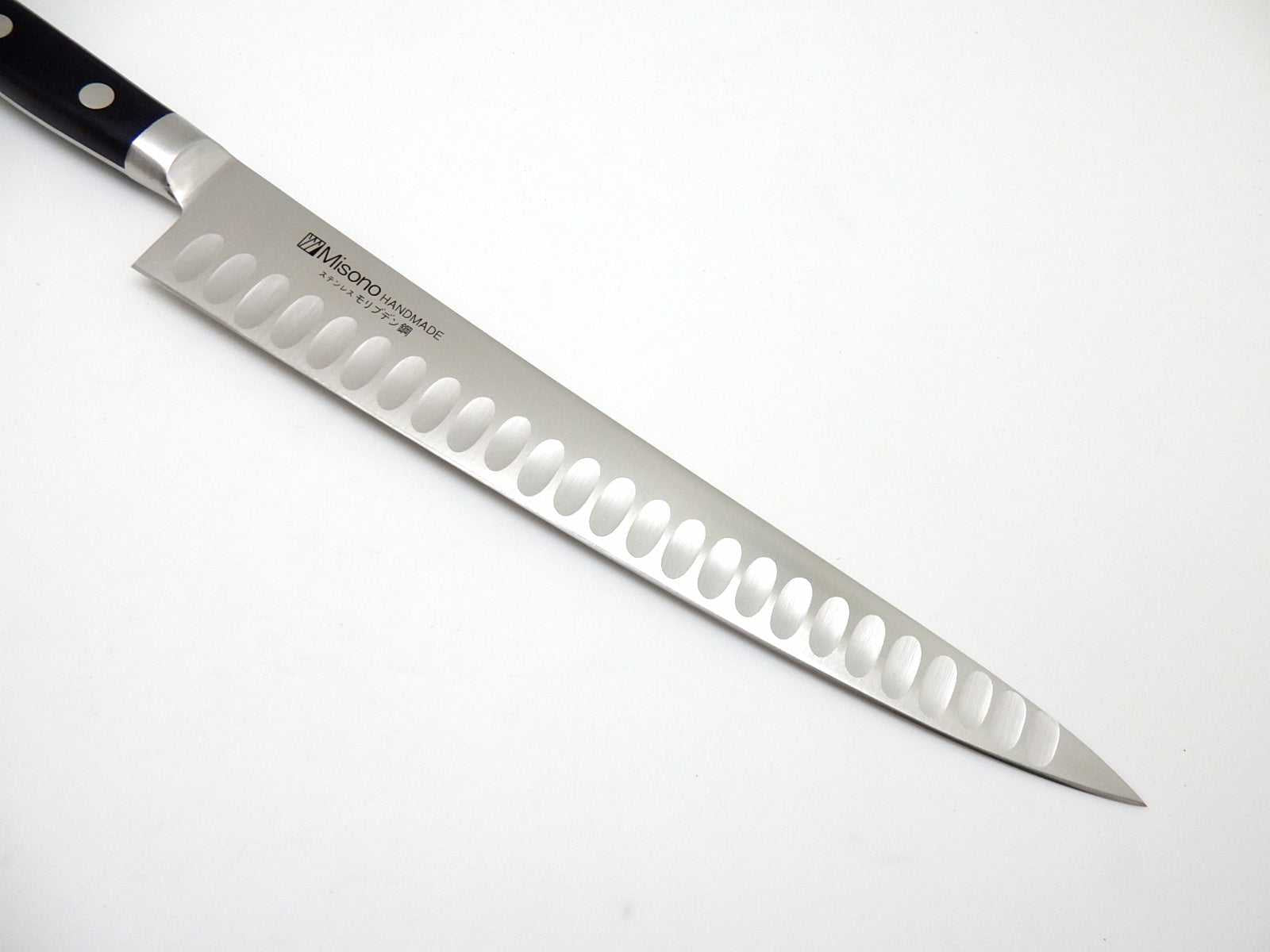 Misono Molybdenum Steel Sujihiki Knife - Razor Sharp Japanese Slicing Knife with Dimpled Blade for Sushi, Meat & Poultry - Perfect for Chefs & Home Cooking