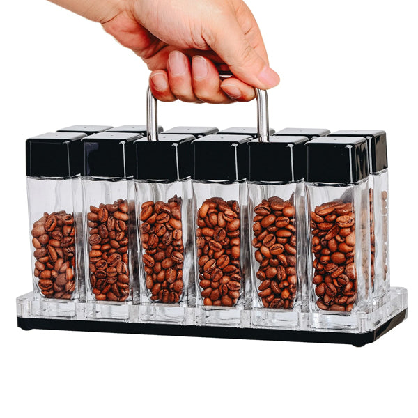 Premium Normcore Coffee Bean Storage Canisters - Airtight Containers for Fresh Coffee Beans at Home, Office, or Cafe Use