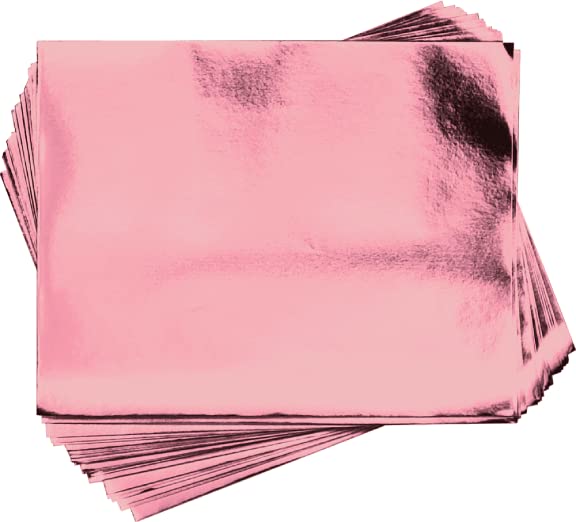 Premium Rose Gold Candy Bar Foil Wrappers for Chocolate Bars - Ideal for Candy Packaging, Gift Wrapping, and Party Favors