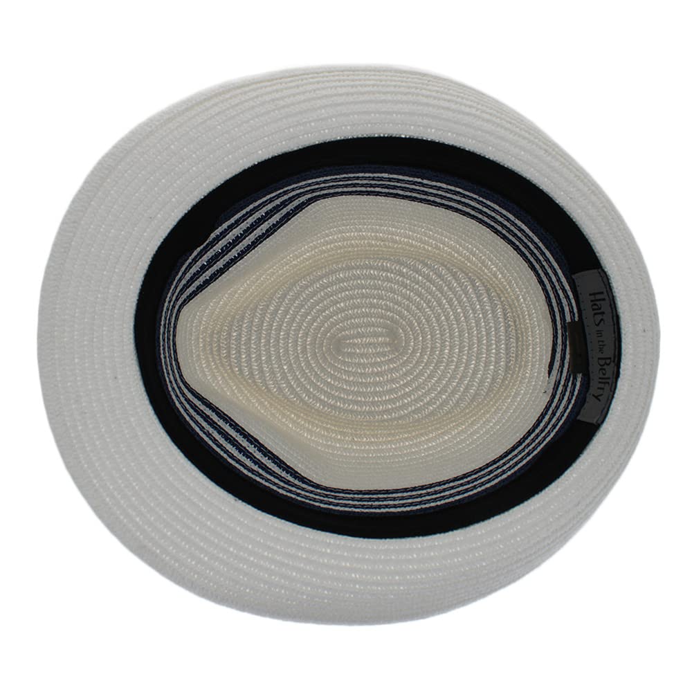 Stylish WyattWhtBlk Large Hat by Hats in the Belfry - Perfect for Outdoor Activities, Fashion & Sun Protection