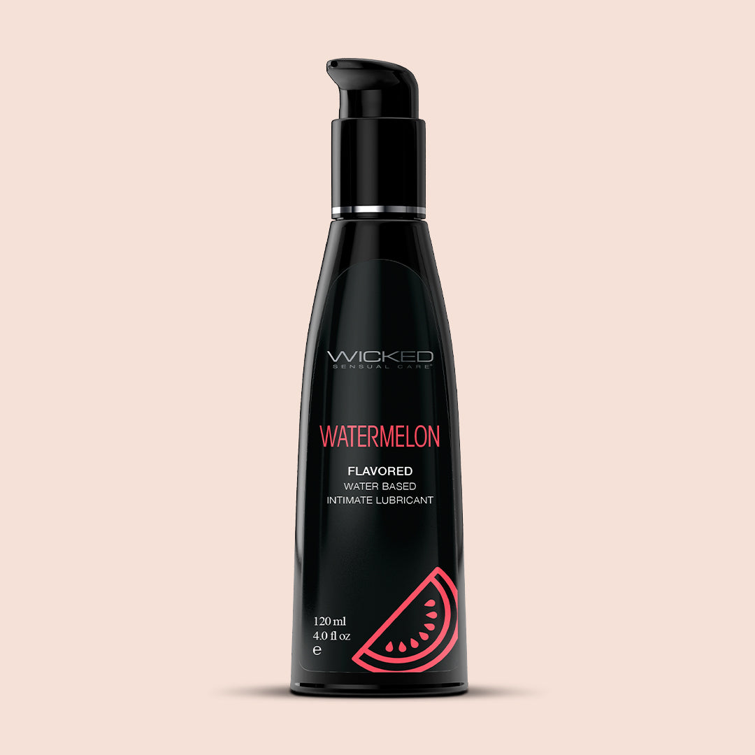 Premium Wicked Aqua Flavored Water-Based Lubricant 4 oz | Long-Lasting, Safe & Smooth Personal Lubricant for Couples & Intimate Moments
