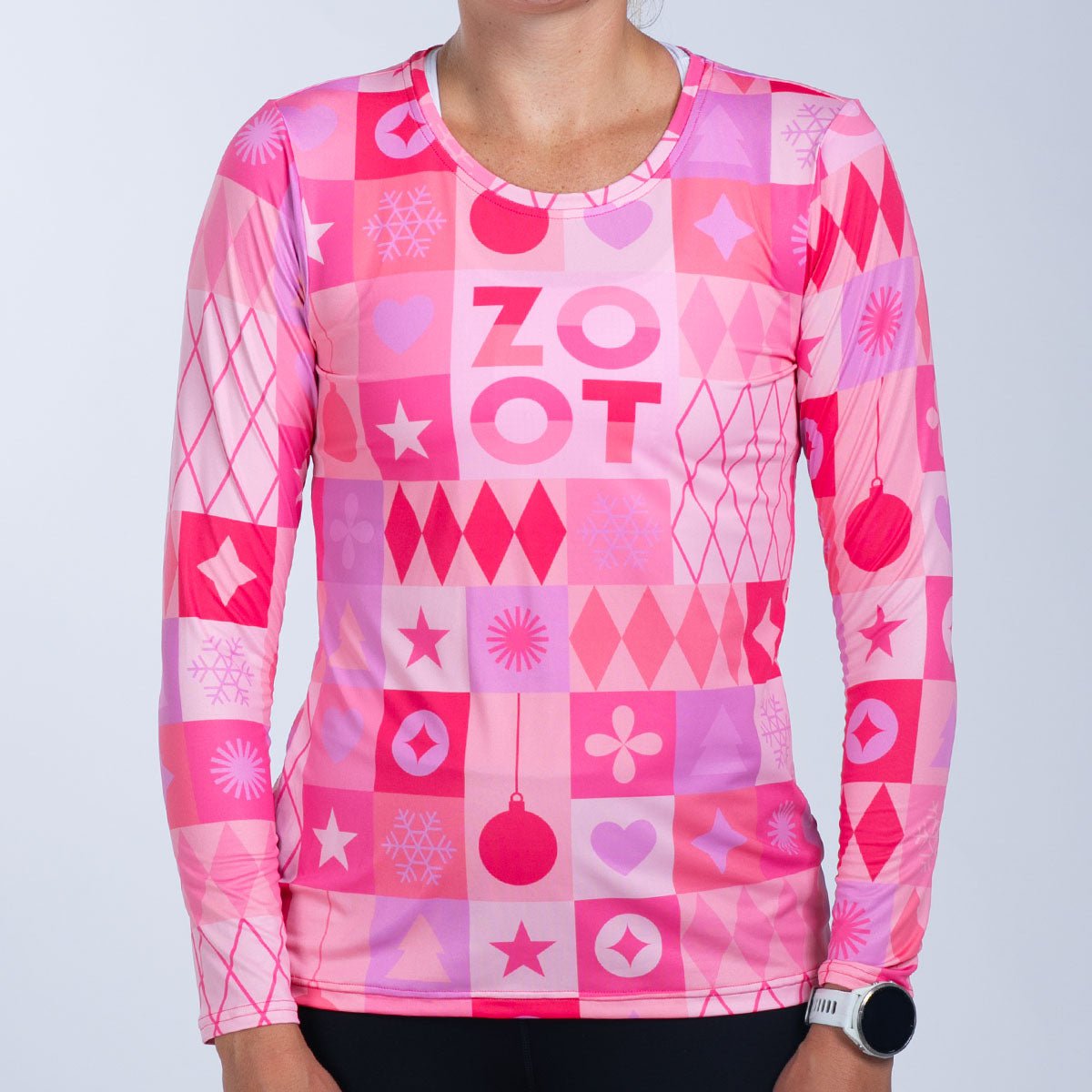 Women's Limited Run Long Sleeve Tee - Holiday Spirit Collection | Festive Christmas Party & Casual Winter Outfit Essential