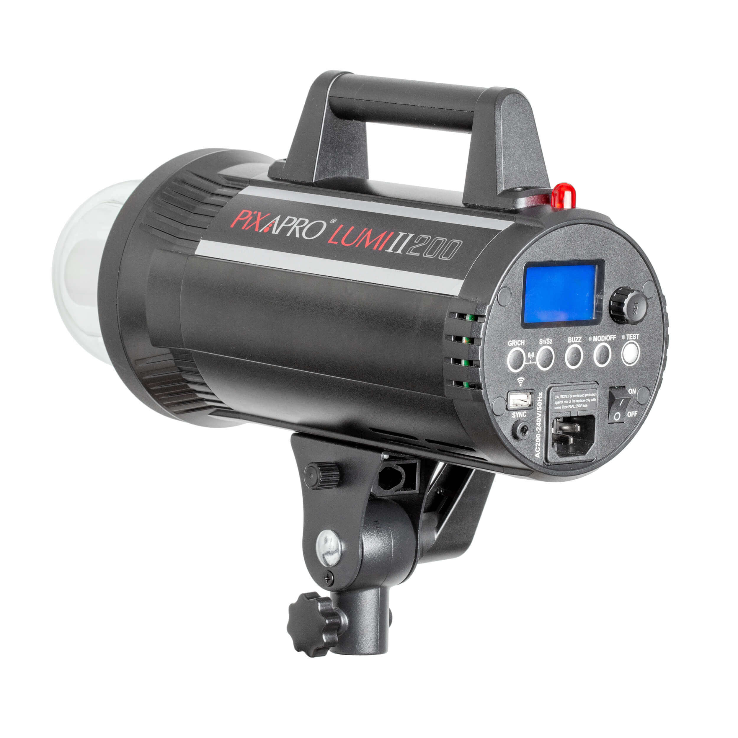 LUMI 200 II 600Ws Three Head Boom Stand Flash Kit (200/200/200) - Professional Studio Lighting for Photography, Portraits & Product Shoots