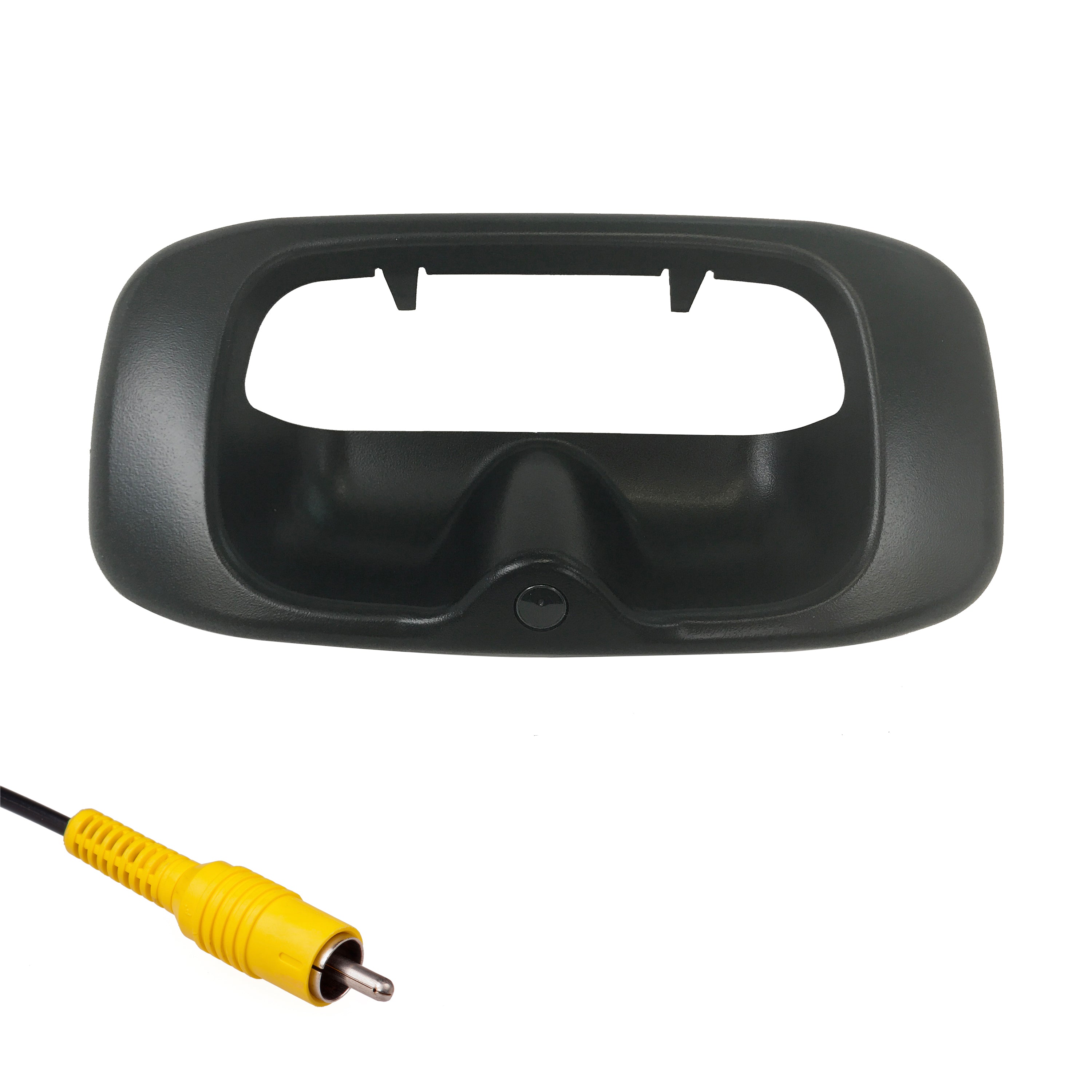 1999-2006 Chevrolet Silverado & GMC Sierra Black Tailgate Bezel with Backup Camera - Durable Replacement Part for Truck Accessories & Parking Safety