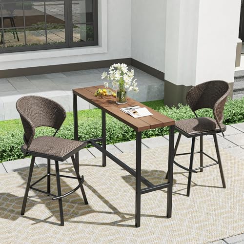 Brown Chairs/Walnut Table