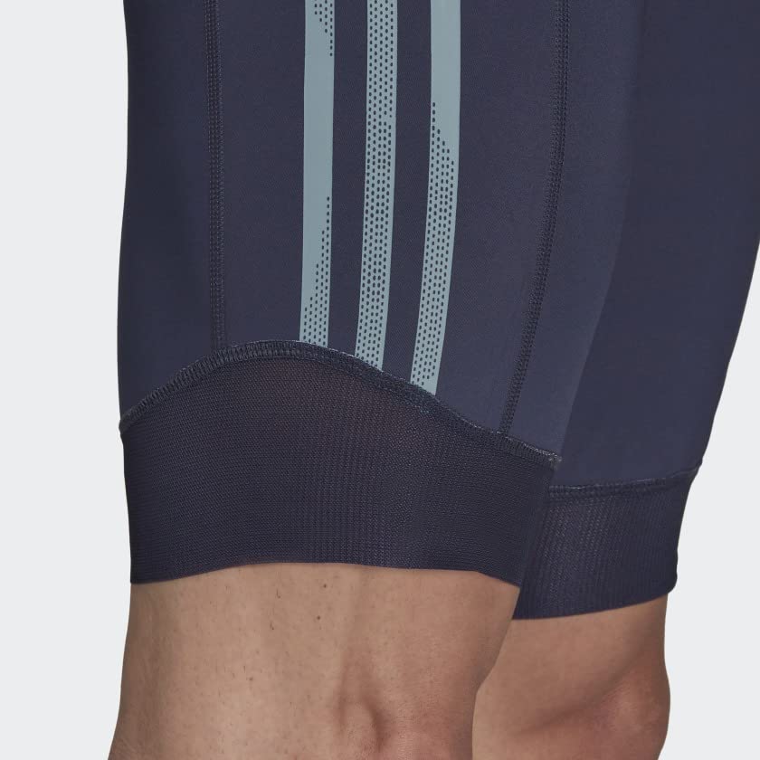 adidas Men's H59846 Cycling Shorts - Shadow Navy/Magic Gray - Breathable & Comfortable for Biking, Running & Gym Workouts