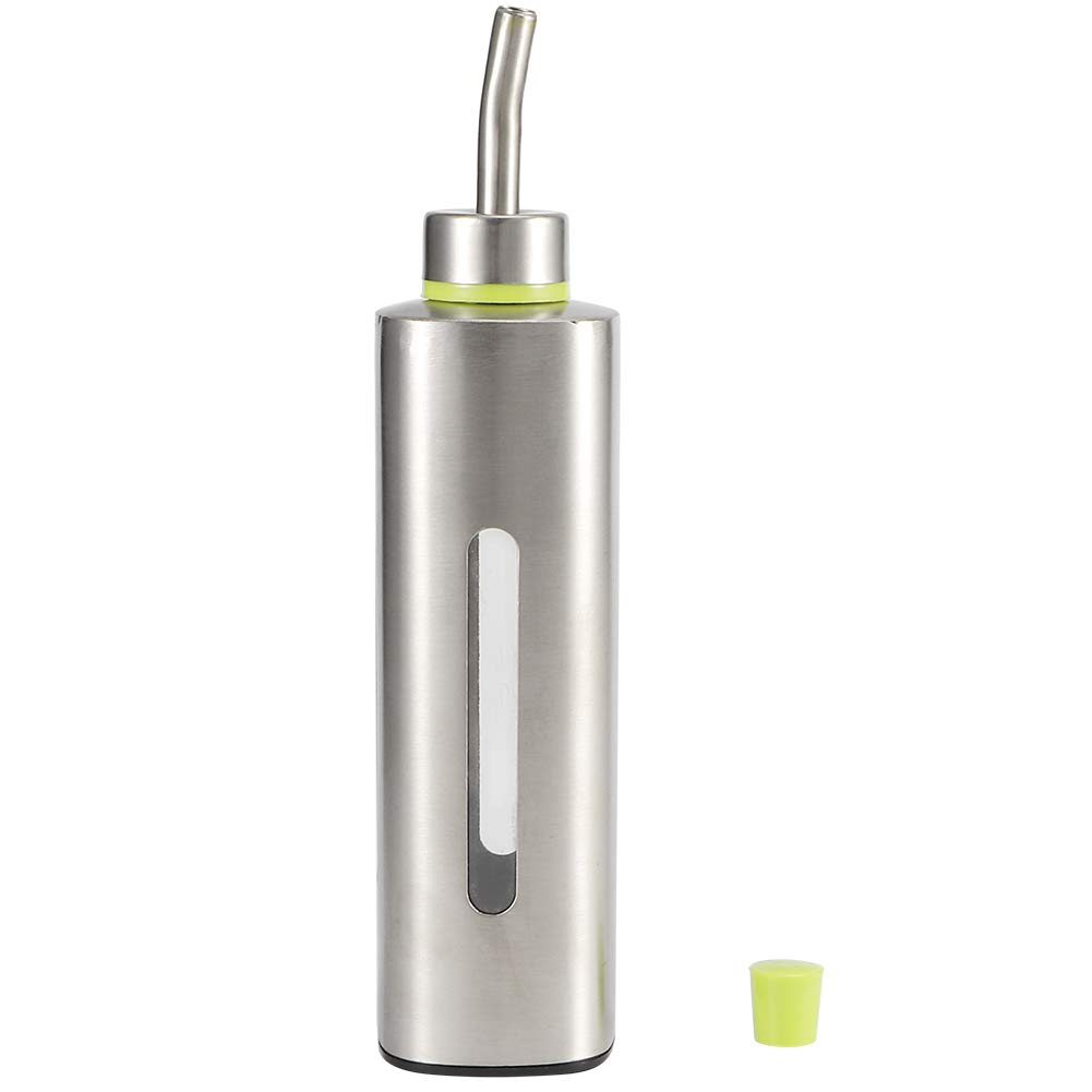 Leakproof Square Oil Dispenser & Seasoning Bottle - Soy Sauce, Vinegar, and Cooking Oil Dispenser for Home Kitchen | Perfect for Salad Dressing, Cooking, and Baking