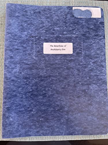 The Adventures of Huckleberry Finn Musical Play - Classic American Literature Adaptation for Theater Performances & School Drama Clubs