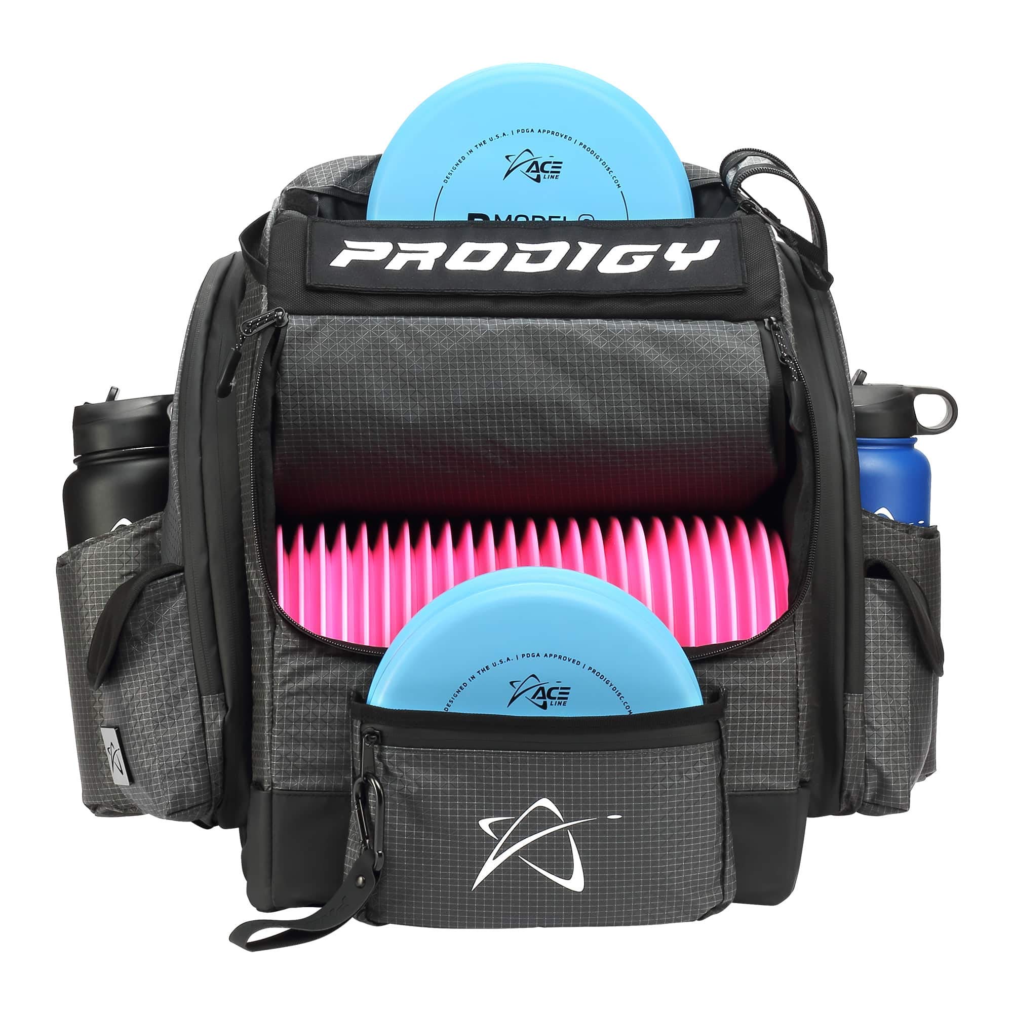 Prodigy Disc BP-1 V3 Disc Golf Backpack - 30+ Disc Capacity, Tear & Water Resistant, Pro Quality Frisbee Golf Bag with Ample Storage | Perfect for Tournaments, Practice Sessions & Outdoor Disc Golf Adventures