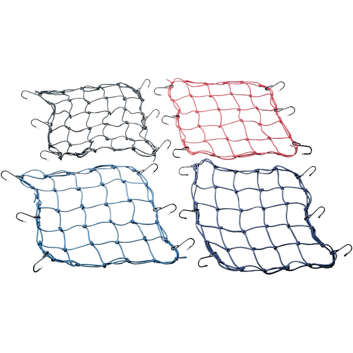 Emgo Bungee Net 78-60501 - Heavy-Duty Red Cargo Net for Motorcycles, ATVs & Trailers | Secure Luggage & Equipment During Transport