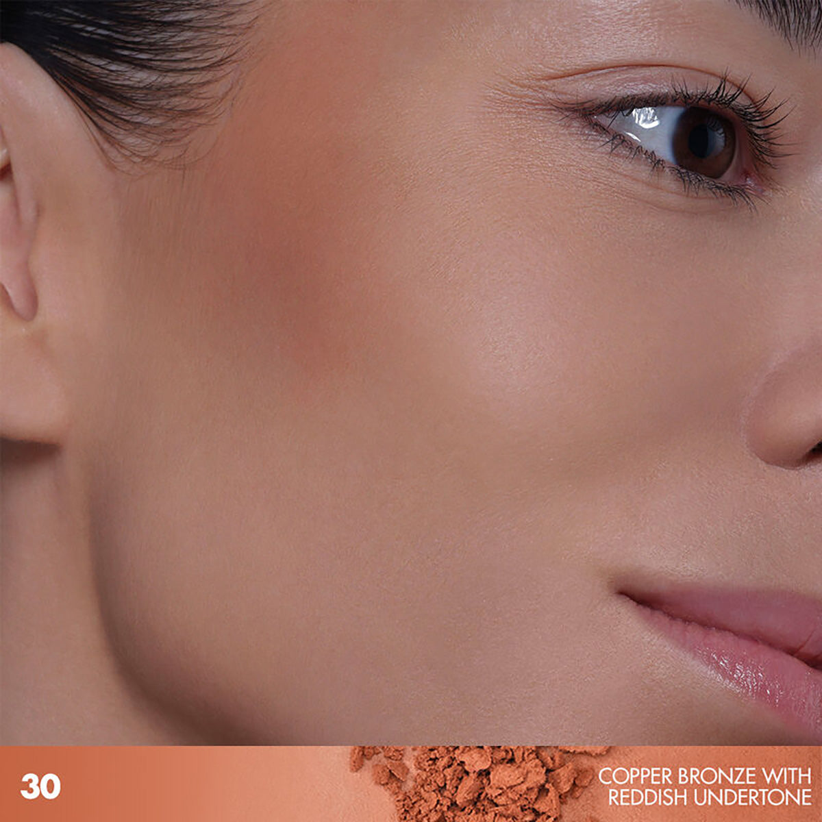 30 Ambitious Caramel Artist Bronzer - Professional Matte Bronzing Powder for Contouring & Highlighting | Perfect for Everyday Makeup & Photoshoots