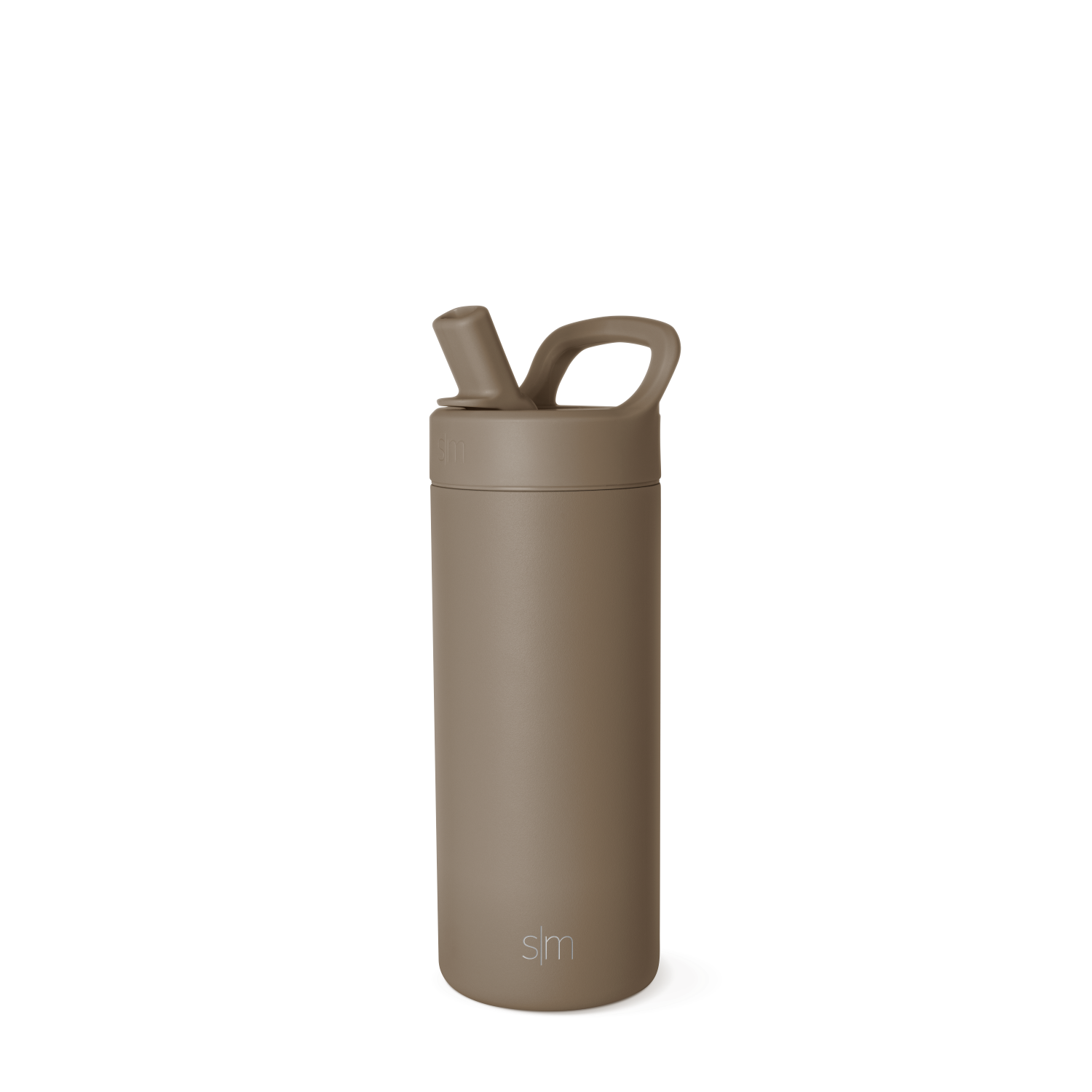 Stainless Steel Manual Straw Lid Tumbler Cup - 20oz Insulated Travel Mug for Hot & Cold Drinks - Perfect for Coffee, Tea, and Smoothies On The Go