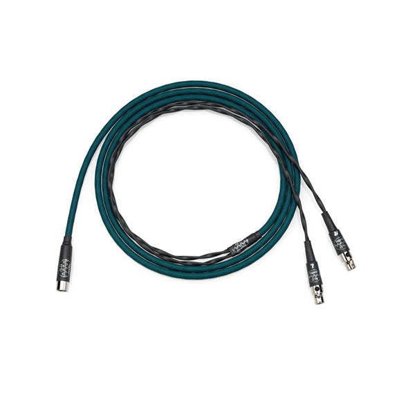 ALO Audio Green Line Premium Headphone Cable for Audeze LCD & Sennheiser HD Series - High-Quality Replacement Audio Cable for Audiophiles & Studio Use