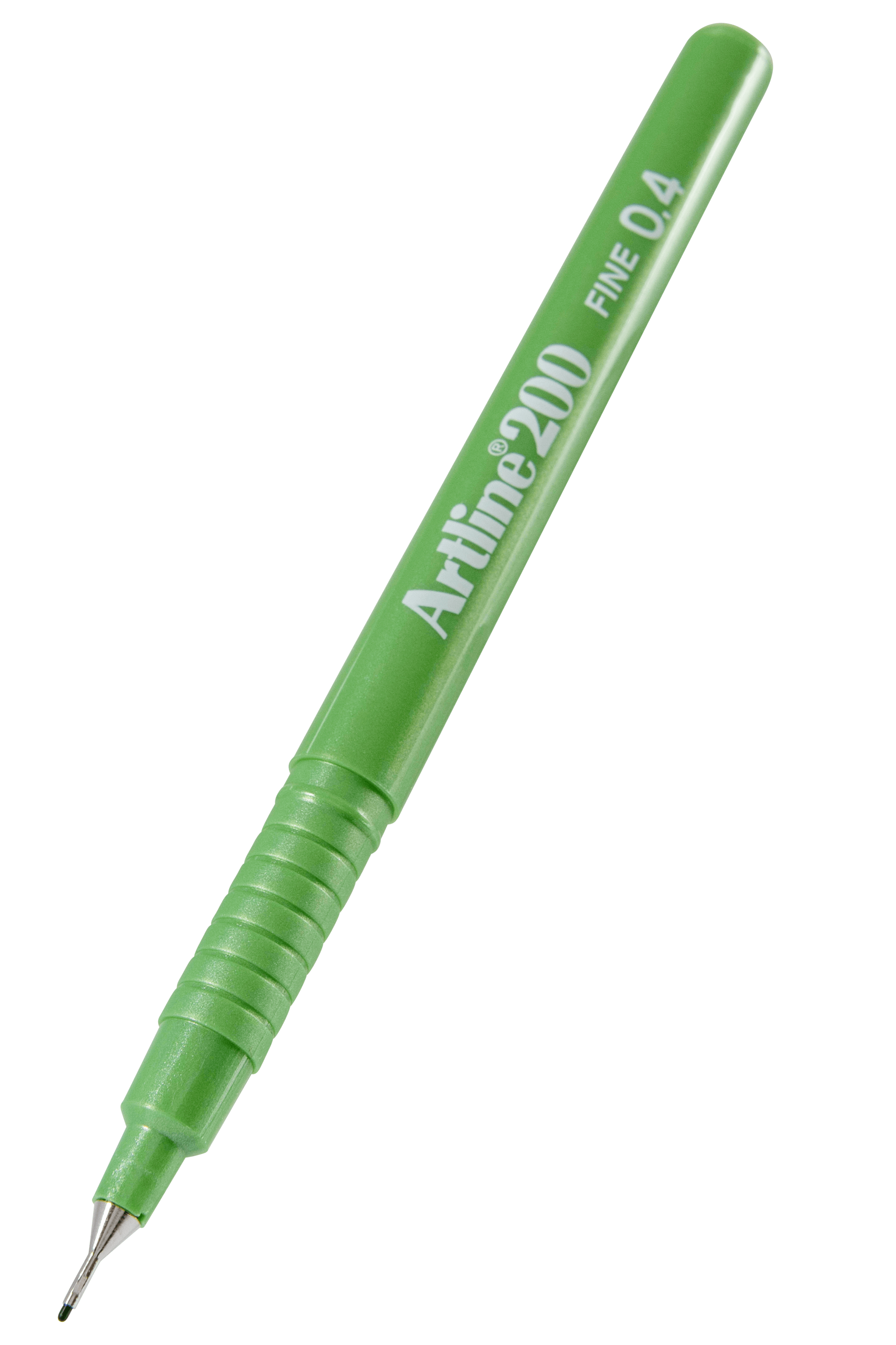 Artline 200 Bright Fineliner Pen 0.4mm Green - Pack of 12 - Perfect for Journaling, Note Taking & Art Projects