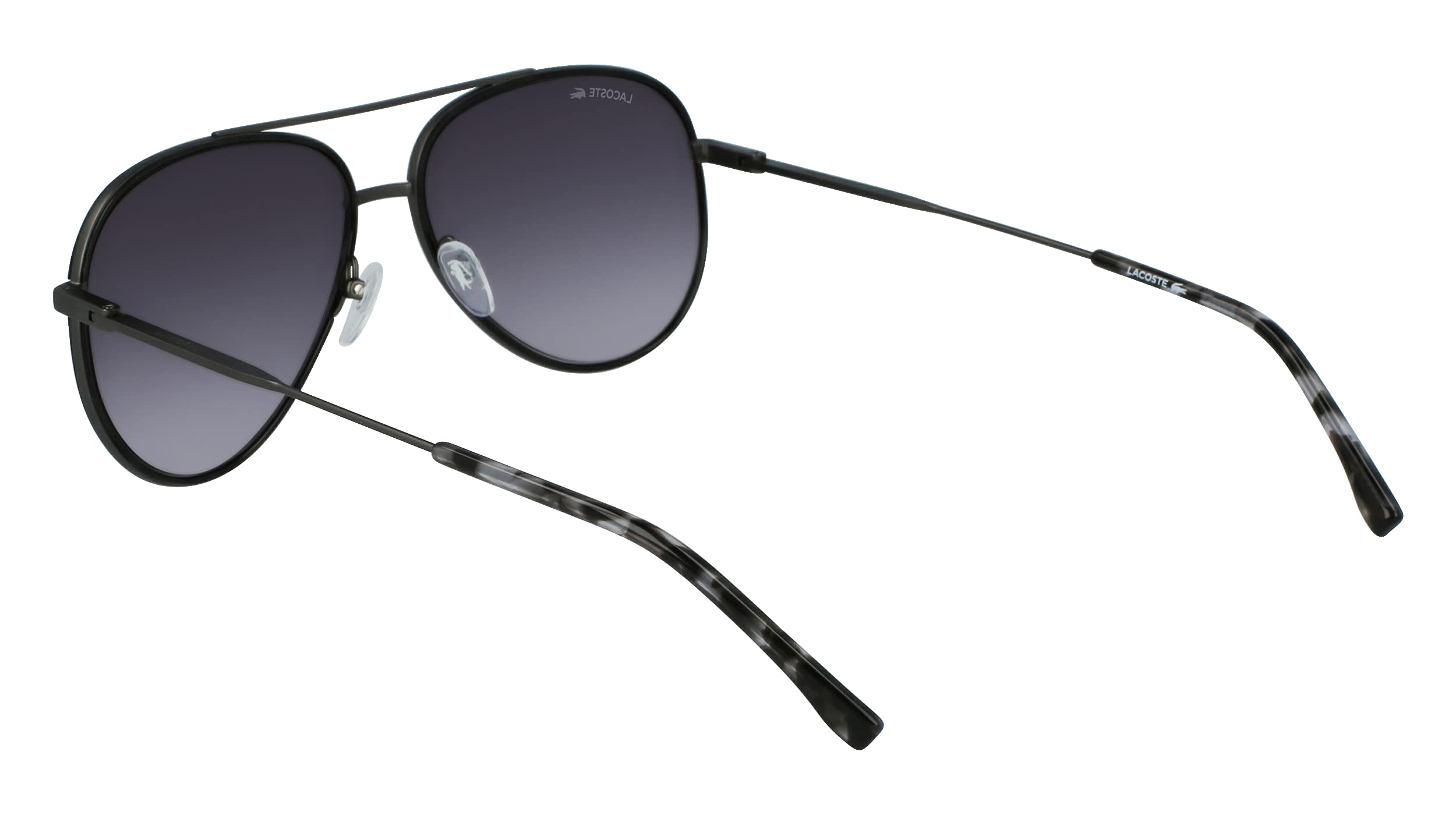 Lacoste L247s Aviator Sunglasses for Men - Polarized UV Protection Pilot Shades - Perfect for Driving, Travel & Outdoor Activities