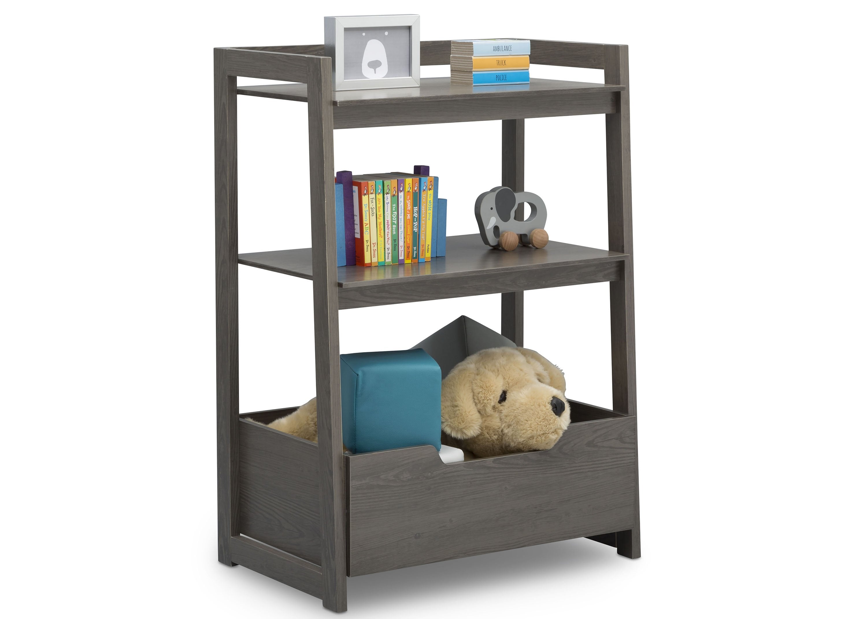 Small Ladder Shelf - 3-Tier Wooden Storage Shelf for Home Decor, Bathroom & Bedroom Organization - Perfect for Books, Plants & Decorative Items