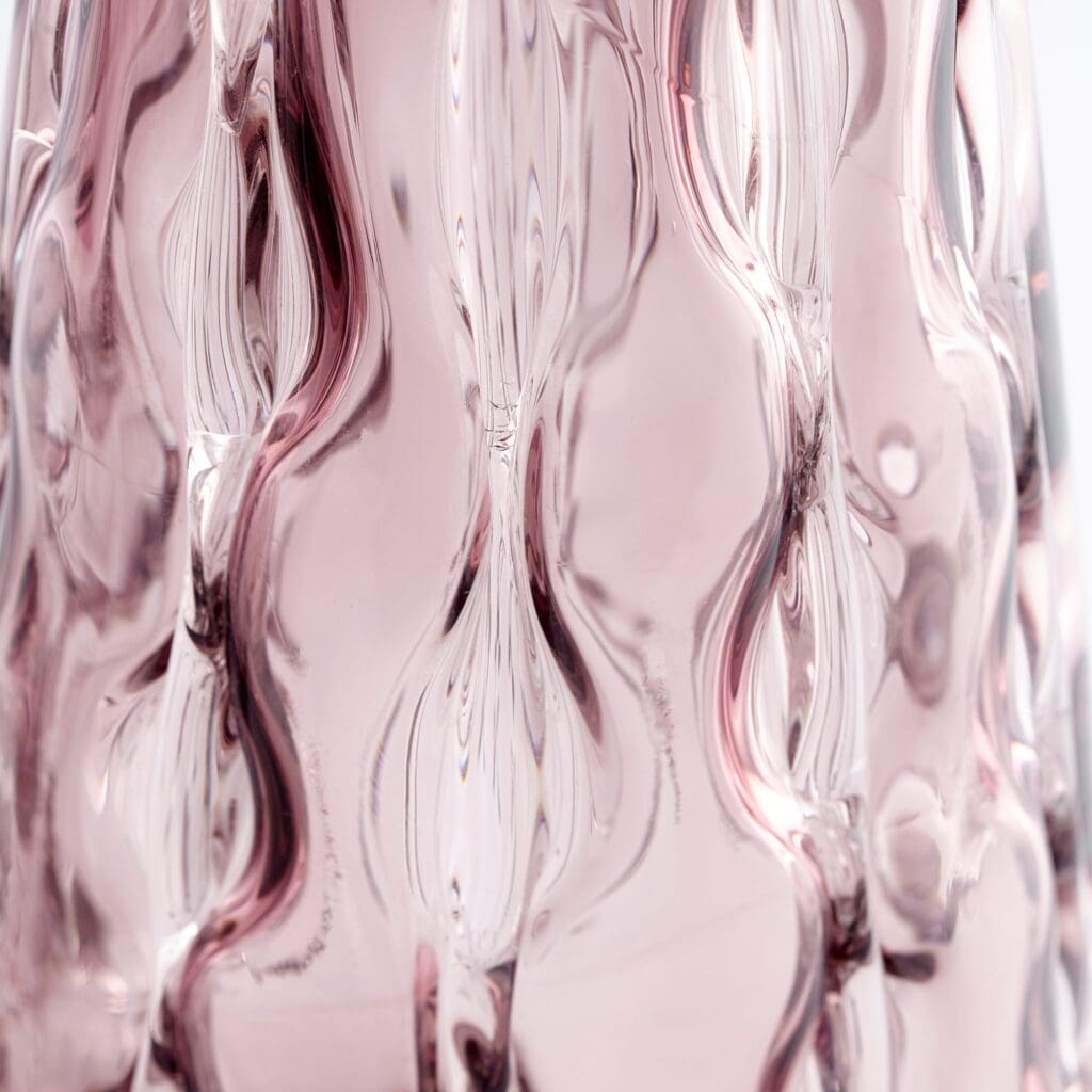 Cyan Design 11076 Geneva Vase - Large Blush Pink Decorative Vase for Home Decor, Wedding Centerpieces, and Living Room Accents