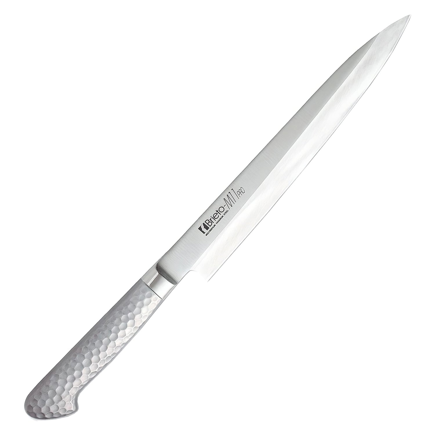 Brieto M11 Pro Molybdenum Steel Yanagiba Sushi Knife - Premium Japanese Chef Knife for Sushi, Sashimi & Precision Cutting
