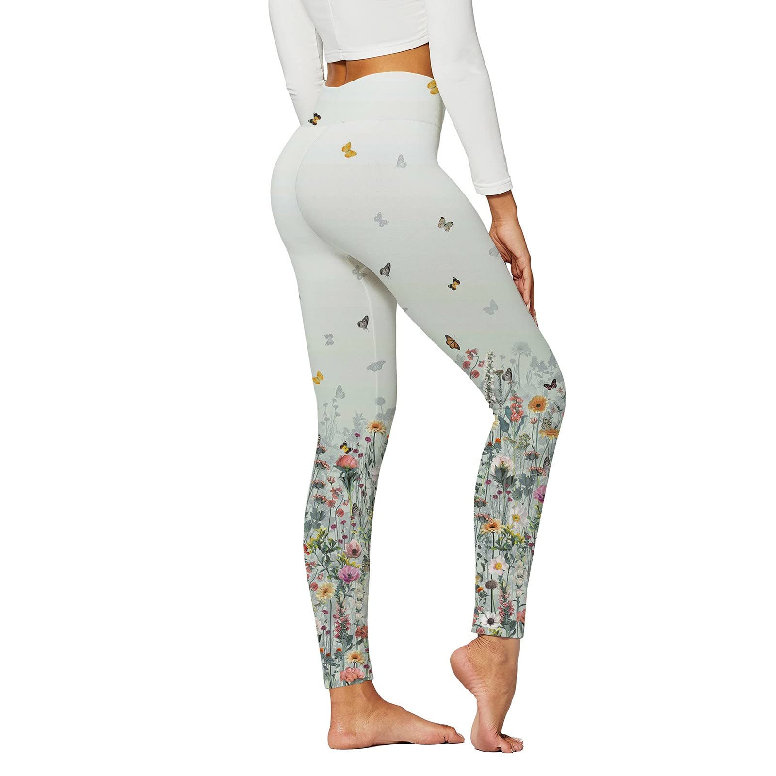 Women's High Waist Yoga Pants & Casual Tops - Stretchy Workout Leggings & Loose Jumpsuits for Running, Gym, Lounge Wear & Everyday Comfort