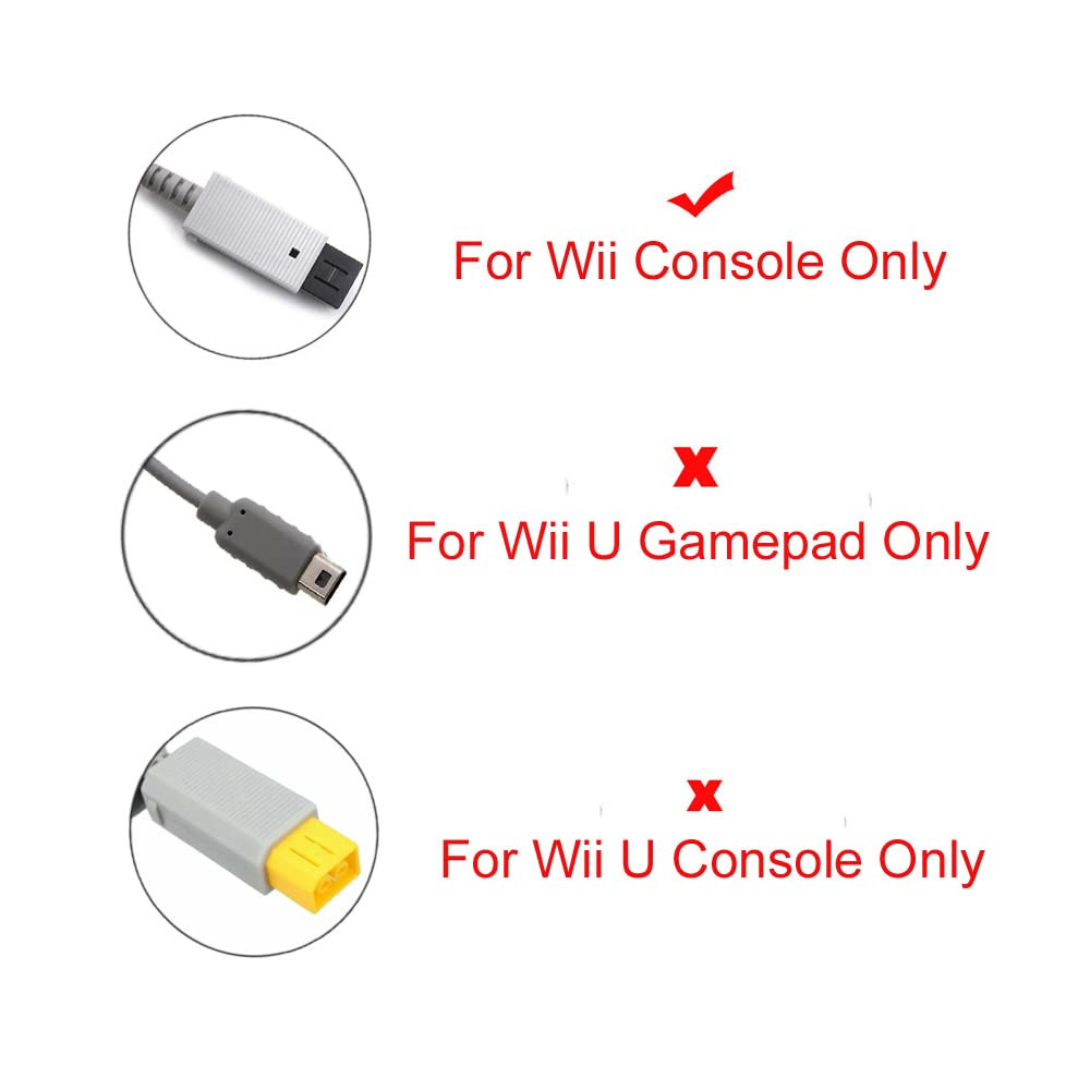 Universal Power Supply Adapter Charger with US Plug - Compatible with Nintendo Wii Console System - Perfect for Gaming Setup & Home Entertainment