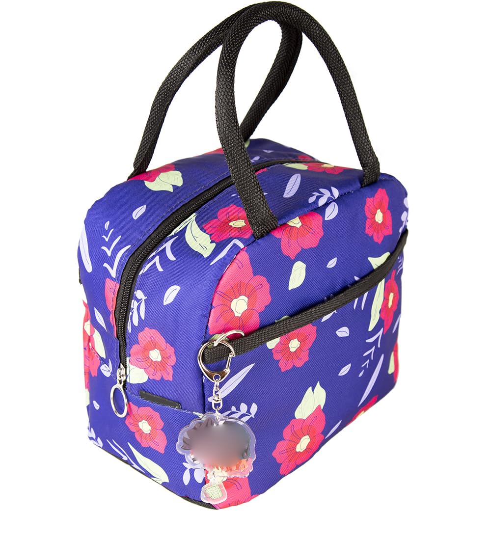 Maxer Insulated Lunch Bag for Women & Kids - Japanese Anime Design Thermal Lunch Cooler for School, Work & Picnics