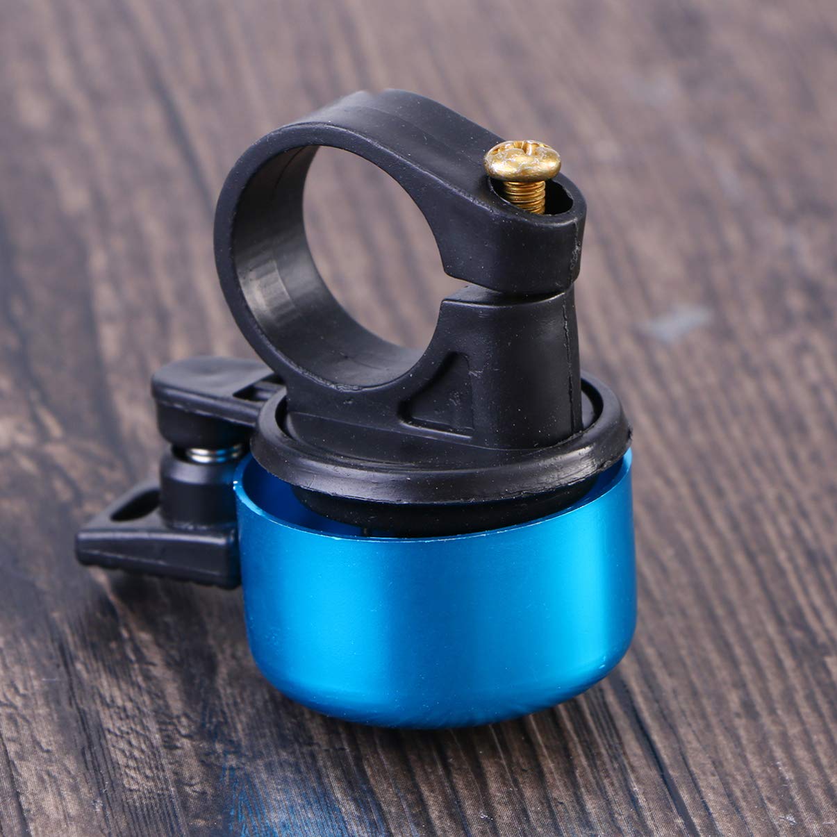 BESPORTBLE Aluminum Alloy Bike Bell - Loud MTB/Mountain Bicycle Handlebar Ring Horn - Durable Cycling Accessories (Golden) - Perfect for Commuting, Trail Riding & Urban Cycling Safety