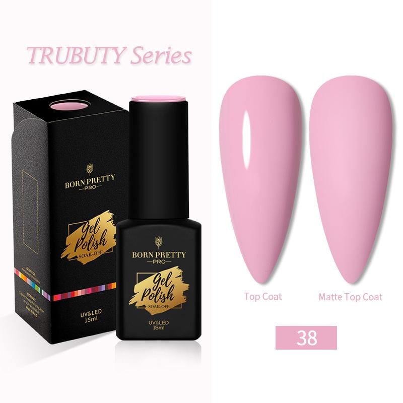 Trubuty Series Gel Polish 15ml - Long Lasting Nail Polish Kit for Salon & Home Manicure - Perfect for Nail Art, DIY Nails, and Professional Use