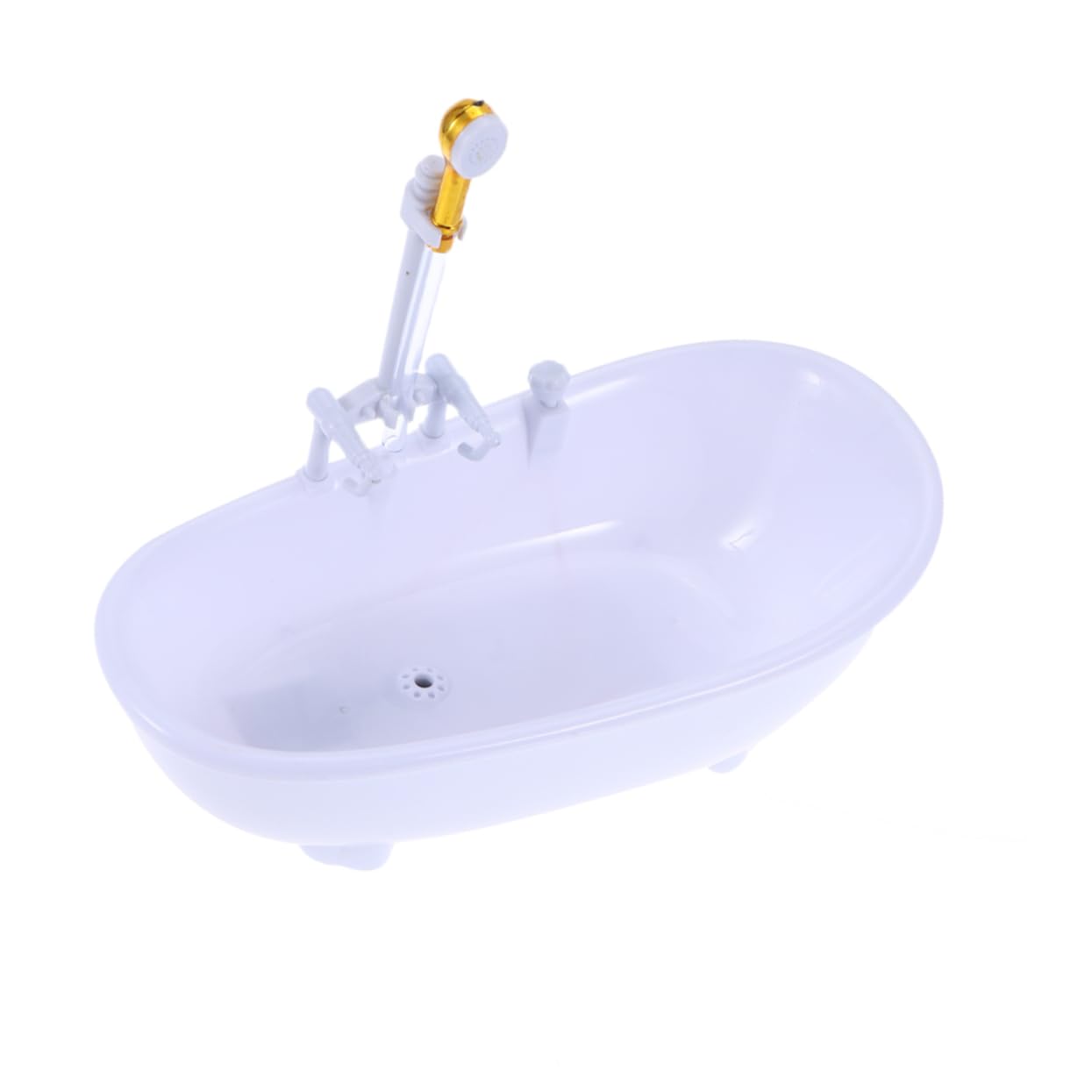 UPKOCH 6pcs Electric Doll Bathtub Toy Set with Spray Function - Mini Bath Pool for Baby Dolls - Perfect for Pretend Play, Bath Time Fun & Role Playing Games